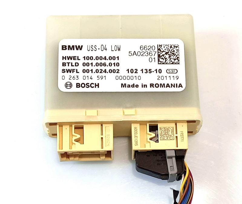 5A02367 Módulo PDC aparcamiento BMW 1 Series F40, 3 Series G20 Saloon, 3 Series G20 Saloon LCI, 3 Series G21 Touring, 3 Series G21 Touring LCI, 3 Series G28 Saloon, 3 Series G28 Saloon LCI, 7 Series G11, 7 Series G11 LCI, 7 Series G12, 7 Series G12 LCI, 8 Series G14 Convertible, 8 Series G15 Coupé, 8 Series G16 Gran Coupé, X5 G05, X6 G06, X7 G07, Z4 G29