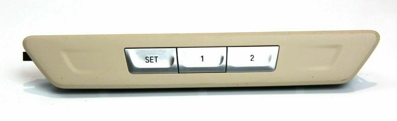 61319382812 Interruptor memoria asiento BMW 7 Series G11, 7 Series G11 LCI, 7 Series G12, 7 Series G12 LCI