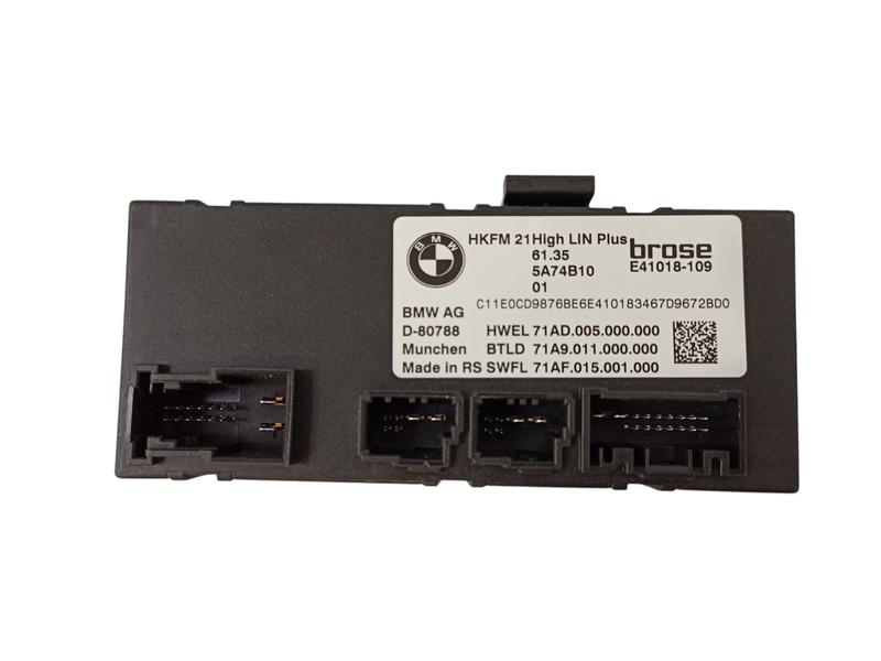 61355A74B10 EXMAESTRO electrónica y volantes BMW X5 G05 LCI, X5L G18 LCI, X7 G07 LCI