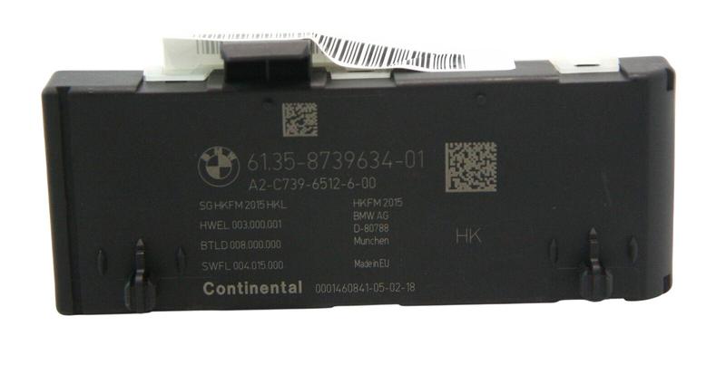 61358739634 Módulo maletero BMW 5 Series F90 M5, 5 Series F90 M5 LCI, 5 Series G30, 5 Series G30 LCI, 5 Series G38, 5 Series G38 LCI, 7 Series G11, 7 Series G11 LCI, 7 Series G12, 7 Series G12 LCI, 8 Series G15 Coupé, X3 G01, X3 G08, X3 M F97, X4 G02, X4 M F98, X6 G06