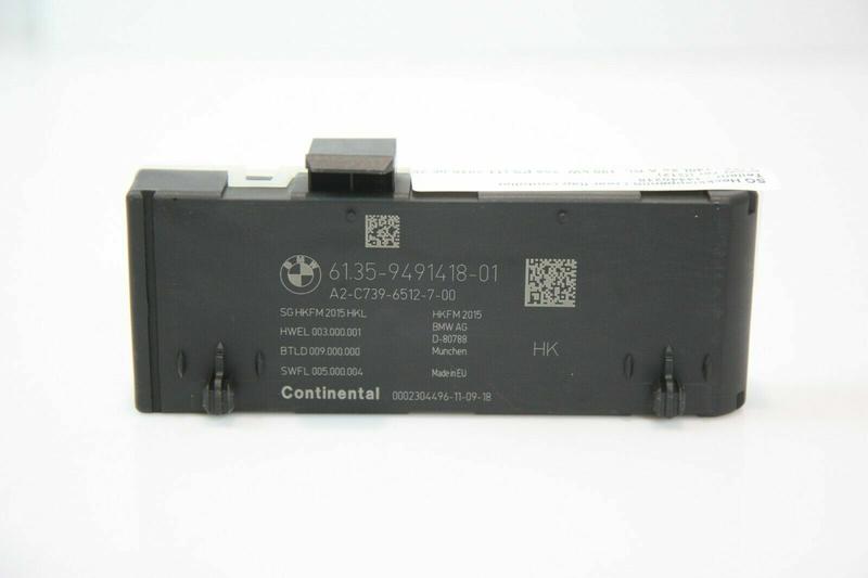 61359491418 Módulo maletero BMW 3 Series G20 Saloon, 3 Series G20 Saloon LCI, 5 Series G30, 5 Series G30 LCI, 5 Series G38, 5 Series G38 LCI, 7 Series G11, 7 Series G11 LCI, 7 Series G12, 7 Series G12 LCI, X3 G01, X3 G08, X3 M F97, X4 G02, X4 M F98, X6 G06