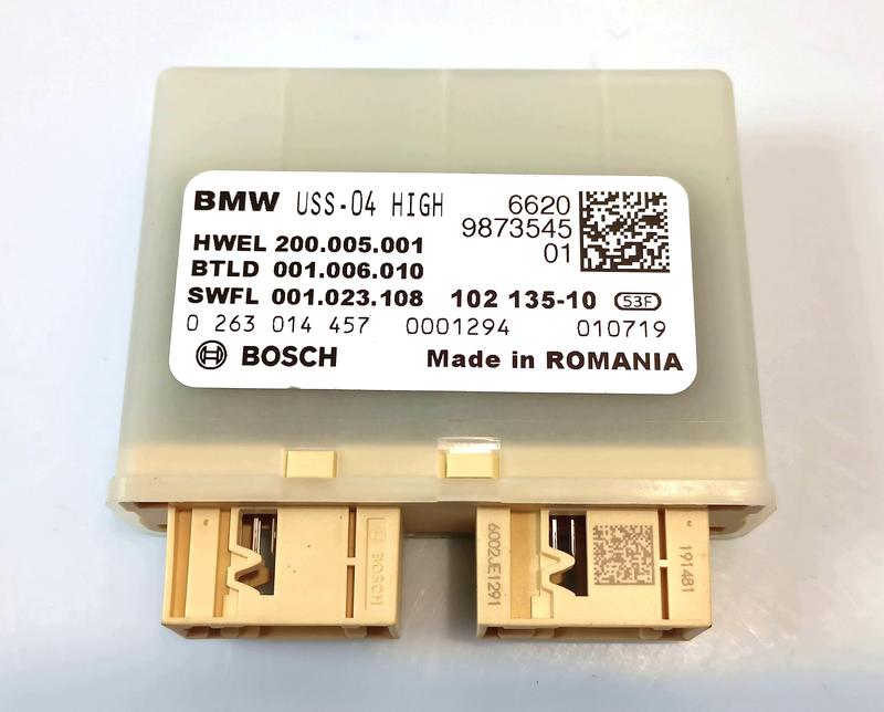 66209873545 Módulo PDC aparcamiento BMW 1 Series F40, 3 Series G20 Saloon, 3 Series G20 Saloon LCI, 3 Series G21 Touring, 3 Series G21 Touring LCI, 8 Series G14 Convertible, 8 Series G15 Coupé, 8 Series G16 Gran Coupé, X5 G05, X6 G06, X7 G07