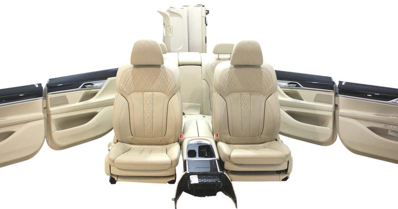 6843416 Juego asientos BMW 7 Series G12, 7 Series G12 LCI
