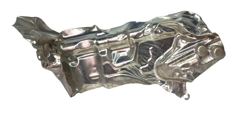 6882183 Escudo térmico escape BMW 1 Series F40, 1 Series F52 Saloon, 2 Series F45 Active Tourer LCI, 2 Series F46 Gran Tourer LCI, MINI Cabrio F57, MINI Clubman F54 LCI, MINI Countryman F60, MINI F55, MINI F56, X1 F48 LCI, X2 F39