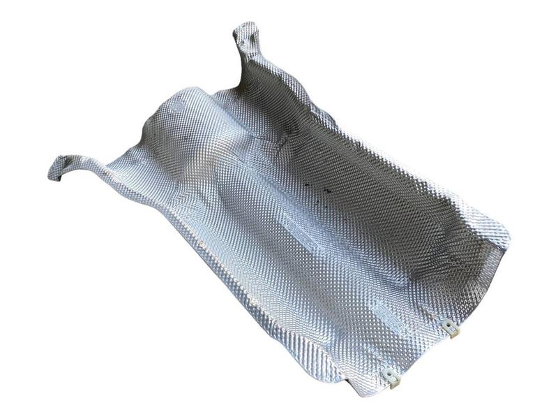 7227524 Escudo térmico escape 5 Series F07 GT LCI, 5 Series F10, 5 Series F10 LCI, 5 Series F11, 5 Series F11 LCI, 6 Series F06 Gran Coupé, 6 Series F06 Gran Coupé LCI, 6 Series F12, 6 Series F12 LCI, 6 Series F13, 6 Series F13 LCI