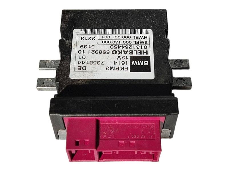 7358144 Módulo bomba inyección 1 Series F20, 1 Series F20 LCI, 1 Series F21, 1 Series F21 LCI, 3 Series F30, 3 Series F30 LCI, 3 Series F31, 3 Series F31 LCI, 3 Series F34 GT, 3 Series F34 GT LCI, 3 Series F35, 3 Series F35 LCI, 4 Series F32, 4 Series F32 LCI, 4 Series F33, 4 Series F33 LCI, 4 Series F36 Gran Coupé, 4 Series F36 Gran Coupé LCI, 5 Series F07 GT LCI, 5 Series F10, 5 Series F10 LCI, 5 Series F11, 5 Series F11 LCI, 5 Series F18, 5 Series F18 LCI, 6 Series F06 Gran Coupé LCI, 6 Series F12, 6 Series F12 LCI, 6 Series F13, 6 Series F13 LCI, 7 Series F01, 7 Series F01 LCI, 7 Series F02, 7 Series F02 LCI, 7 Series F04 Hybrid, X3 F25, X4 F26, X5 F15, X6 F16