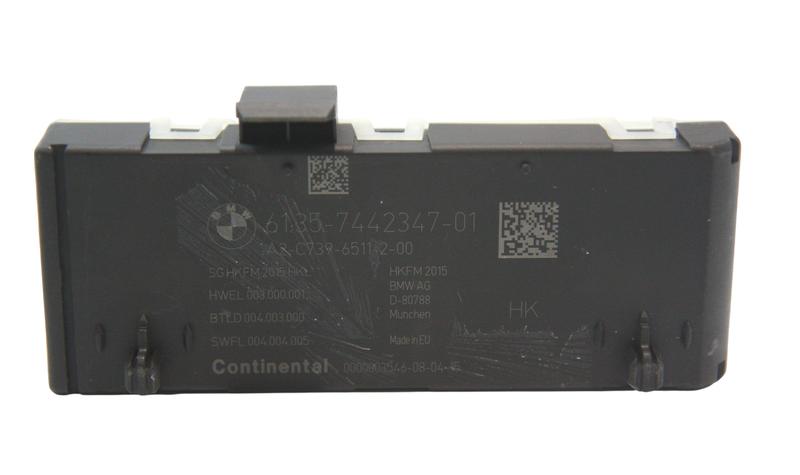 7442347 Módulo maletero 5 Series F90 M5, 5 Series F90 M5 LCI, 5 Series G30, 5 Series G30 LCI, 5 Series G38, 5 Series G38 LCI, 7 Series G11, 7 Series G11 LCI, 7 Series G12, 7 Series G12 LCI, X3 G01, X3 G08, X3 M F97, X4 G02, X4 M F98