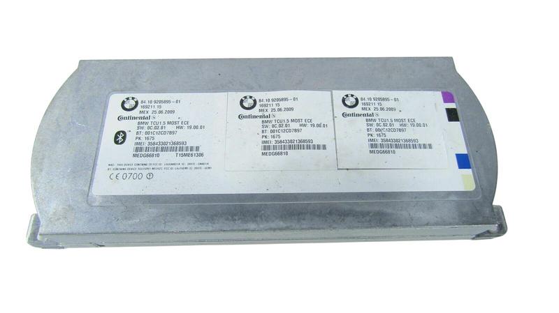 84109231093 Módulo Bluetooth BMW 1 Series E81, 1 Series E82, 1 Series E87, 1 Series E87 LCI, 1 Series E88, 5 Series F10, 7 Series F01, 7 Series F02