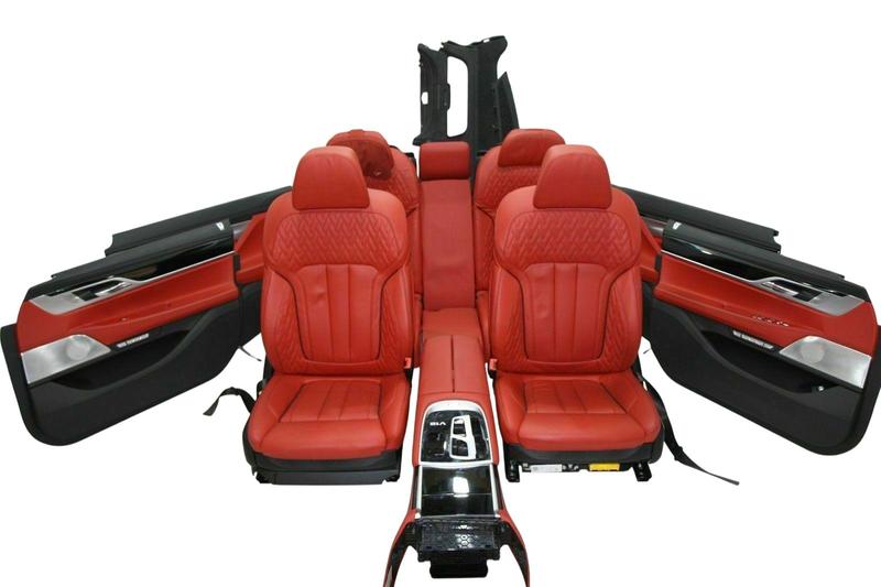 BMW 7er G11 Leather seats Juego asientos BMW 7 Series G11, 7 Series G12