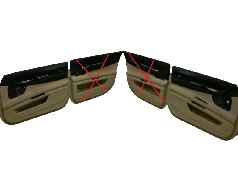 DD87524 Tapizado puerta trasera 7 Series F02