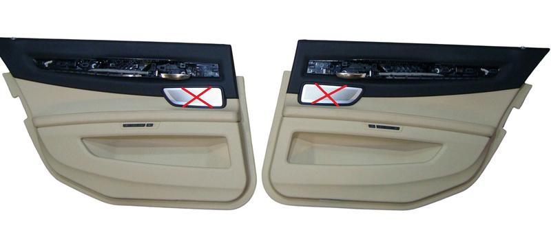 VENETOBEIGE Tapizado puerta trasera BMW 7 Series F02